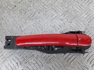 ручка наружная задняя левая Skoda Octavia 1 поколение (A4) [рестайлинг] 1U 2010, 1.9 л., AXR, дизель, 5МКПП, красный, хетчбэк 5 дв., передний привод, 6Y0837885, 6Q4839885