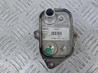 теплообменник масляного фильтра Mercedes-Benz A-Класс W168/V168 [рестайлинг] 2004, 1.7 л., OM 668.942, дизель, АКПП, синий, минивэн, передний привод, A6681800065
