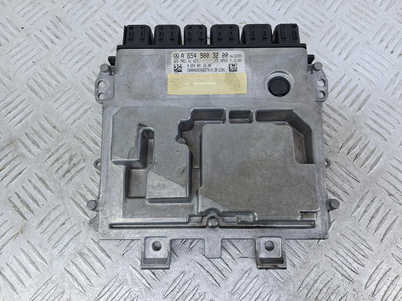 блок управления двигателем Mercedes-Benz E-Класс W213/S213/C238/A238 (2016 - 2020), серый, A6549003200, A6549012600, 0281033490 - фото №1