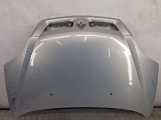 капот Renault Scenic 1 поколение [рестайлинг] 2002, 1.6 л., K4M 700, бензин, МКПП, серебро, минивэн, передний привод