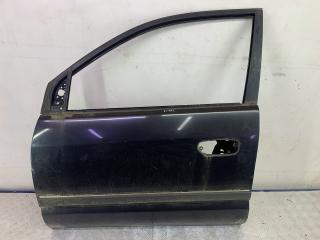 дверь передняя левая Mitsubishi Space Star 1 поколение [рестайлинг] DG3A 2003, 1.6 л., бензин, МКПП, черный, минивэн, передний привод