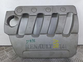 декоративная крышка двигателя Renault Megane 1 поколение [рестайлинг] (1999 - 2003), бордовый, передний привод, 8200037825, 8200037822