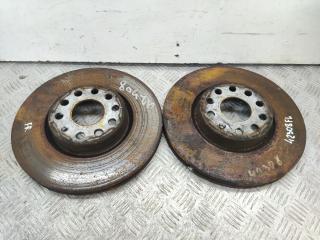 диск тормозной передний Volkswagen Passat B6 2008, 1.8 л., BZB, бензин, 6МКПП, черный, универсал, передний привод