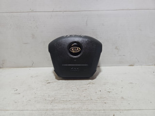 подушка безопасности водителя Kia Carens 1 поколение [рестайлинг] 2004, 2.0 л., D4EA, дизель, МКПП, бордовый, минивэн, передний привод, 0K2FB57K00