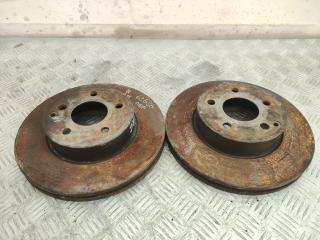 диск тормозной передний Mercedes-Benz C-Класс W204/S204 S204.207 2009, 2.2 л., дизель, МКПП, серебро, универсал, задний привод