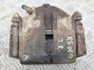 суппорт передний правый Renault Grand Scenic 2 поколение 2004, 1.6 л., K4M 761, бензин, АКПП, голубой, минивэн, передний привод, правый руль