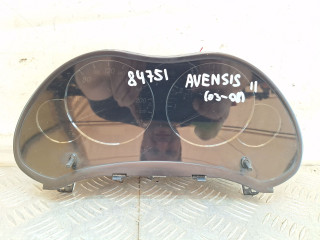 щиток приборов (приборная панель) Toyota Avensis 2 поколение (T250) 2006, 8380005A90C, MB2574305253