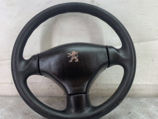 руль Peugeot 206 1 поколение [рестайлинг] 2006, 1.4 л., KFW (TU3JP), бензин, МКПП, черный, хетчбэк 3 дв., передний привод
