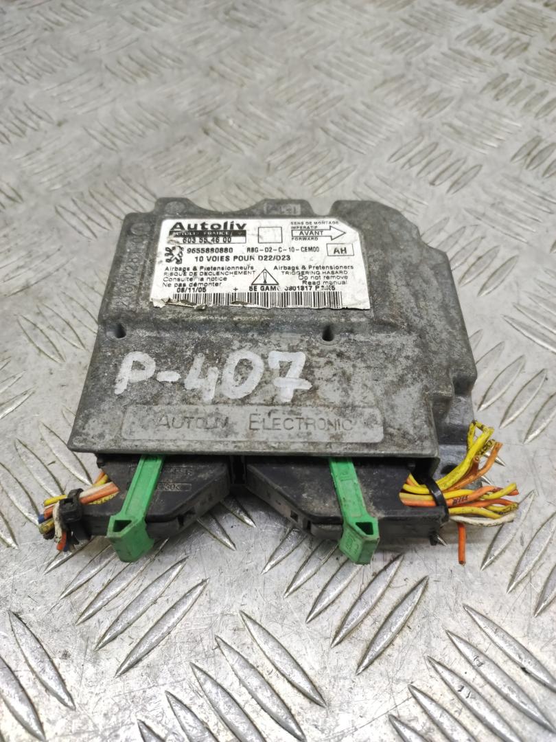 блок AirBag Peugeot 406 1 поколение (1995 - 1999), 603554600 - фото №1