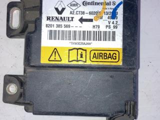 блок AirBag Renault Duster 1 поколение 2013, 8201385569, A2C7386020