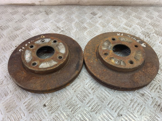 диск тормозной передний Daewoo Rezzo KLAU 2001, 2.0 л., T20SED, бензин, МКПП, бирюзовый, минивэн, передний привод