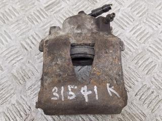 суппорт передний левый Volkswagen Polo 4 поколение 2004, 1.2 л., AWY, бензин, МКПП, черный, хетчбэк 3 дв., передний привод