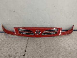 решетка радиатора Nissan Kubistar 1 поколение 2003, 1.2 л., бензин, МКПП, красный, фургон, передний привод, 8200186288