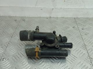 корпус термостата Renault Scenic 1 поколение [рестайлинг] 2003, 1.9 л., F9Q 732, дизель, МКПП, оливковый, минивэн, передний привод