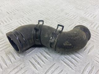 патрубок радиатора Chevrolet Aveo T200 2005, 1.6 л., бензин, АКПП, черный, передний привод