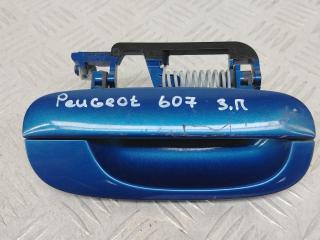 ручка наружная задняя правая Peugeot 607 1 поколение (2000 - 2004), 98043102, 9631931180