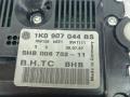 блок управления печки / климат-контроля Volkswagen Golf 6 поколение 2008, 1.4 л., CGGA, бензин, 5МКПП, голубой, хетчбэк 5 дв., передний привод, 1K0907044BS - фото №6