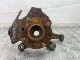 кулак поворотный правый Daewoo Kalos 1 поколение 2004, 1.4 л., F14D3, бензин, МКПП, красный, минивэн, передний привод