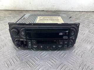 магнитола Chrysler Voyager 4 поколение 2004, 2.5 л., ENJ, дизель, МКПП, темно-синий, минивэн, передний привод, MU9CY24G, P05091601AE, 017719D