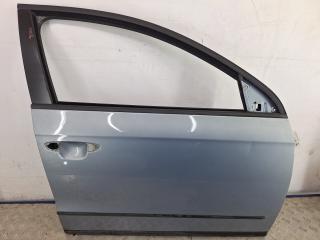 дверь передняя правая Volkswagen Passat B6 2009, 1.4 л., CAXA, бензин, 6МКПП, голубой, универсал, передний привод