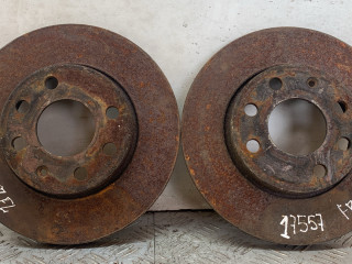 диск тормозной передний Opel Corsa C 2003, 1.0 л., Z 10 XEP, бензин, МКПП, синий, хетчбэк 3 дв., передний привод