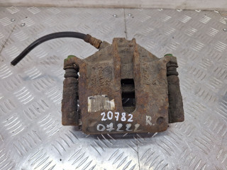 суппорт передний правый Peugeot 206 1 поколение 2002, 2.0 л., RFN (EW10J4), бензин, МКПП, серебро, кабриолет, передний привод, P