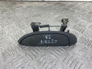 ручка наружная задняя левая Renault Scenic 1 поколение [рестайлинг] 2002, 1.6 л., K4M 700, бензин, МКПП, серебро, минивэн, передний привод, 7700433075