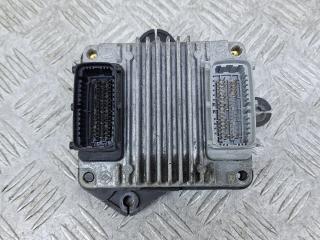 блок управления двигателем Chevrolet Aveo T200 2005, 1.6 л., бензин, АКПП, черный, передний привод, 96417552