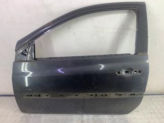 дверь передняя левая Renault Clio 3 поколение 2005, 1.6 л., K4M 804, бензин, МКПП, серый, хетчбэк 3 дв., передний привод
