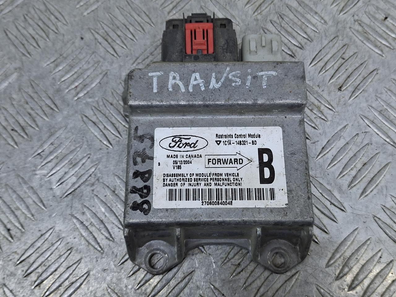 блок AirBag Ford Transit 5 поколение 2002, 2.0 л., дизель, микроавтобус, 1C1A14B321BD - фото №1