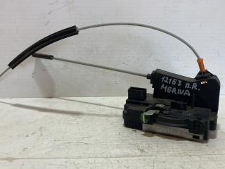 замок двери передней правой Opel Meriva 1 поколение (A) [рестайлинг] 2006, 1.6 л., Z 16 XE, бензин, МКПП, серебро, минивэн, передний привод, 1354792