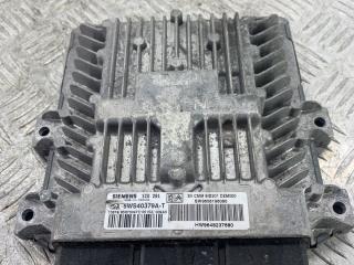 блок управления двигателем Peugeot 607 1 поколение [рестайлинг] 2006, 2.7 л., DT17TED4, дизель, АКПП, голубой, седан, передний привод, 5WS40379A-T, HW9648237680, SW9658198080