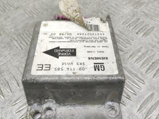 блок AirBag Opel Corsa B 1997, 1.0 л., X 10 XE, бензин, МКПП, черный, хетчбэк 3 дв., передний привод, 09114585