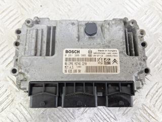 блок управления двигателем Citroen Xsara Picasso 1 поколение [рестайлинг] 2009, 1.6 л., NFU (TU5JP4), бензин, МКПП, кофейный, минивэн, передний привод, 9663518680, 0261208908