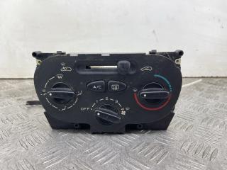 блок управления печки / климат-контроля Peugeot 206 1 поколение [рестайлинг] 2006, 1.4 л., KFW (TU3JP), бензин, МКПП, черный, хетчбэк 3 дв., передний привод, 99210