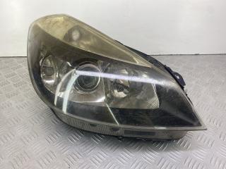 фара правая Renault Clio 3 поколение 2005, 1.6 л., K4M 804, бензин, МКПП, серый, хетчбэк 3 дв., передний привод, 8200261612