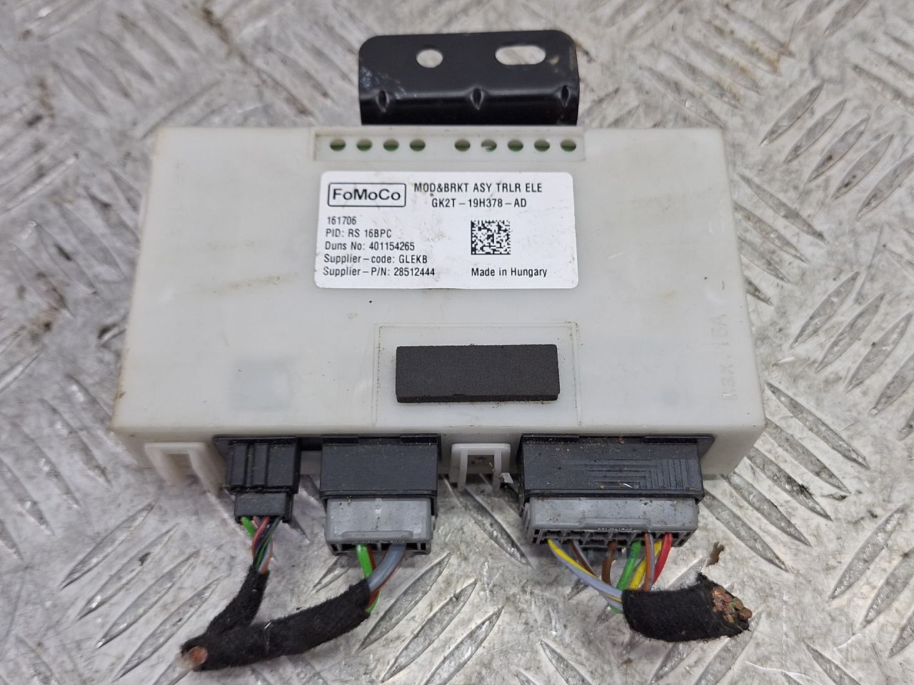 блок комфорта Ford Transit Custom 1 поколение (2012 - 2019), GK2T-19H378-AD - фото №1