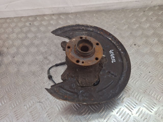 кулак поворотный левый Renault Laguna 2 поколение [рестайлинг] 2005, 3.0 л., L7X 733, бензин, АКПП, синий, универсал, передний привод