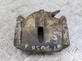 суппорт передний левый Renault Grand Scenic 2 поколение 2004, 1.6 л., K4M 761, бензин, АКПП, голубой, минивэн, передний привод, правый руль