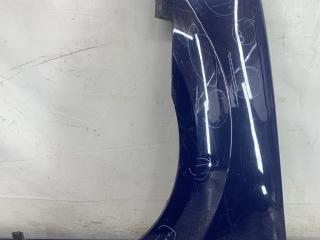 крыло переднее левое Renault Logan 1 поколение (2004 - 2009), 1.4 л., бензин, МКПП, синий, фургон, передний привод