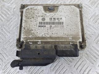 блок управления двигателем Skoda Octavia 1 поколение (A4) [рестайлинг] 1U 2010, 1.9 л., AXR, дизель, 5МКПП, красный, хетчбэк 5 дв., передний привод, 038906019PF, 0281015334