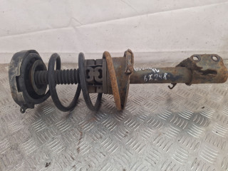 стойка передняя левая Renault Scenic 1 поколение [рестайлинг] 2003, 1.9 л., F9Q 732, дизель, МКПП, оливковый, минивэн, передний привод