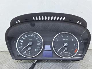 щиток приборов (приборная панель) BMW 5 серия E60/E61 [рестайлинг] E60 (2007 - 2010), 2.5 л., N53 B25 A, бензин, АКПП, белый, седан, задний привод, 62109194881, 110080398