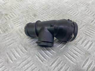 фланец (тройник) системы охлаждения Volkswagen Touran 1 поколение [2-й рестайлинг] (2010 - 2015), 1.4 л., CAVC, бензин, 6МКПП, серый, минивэн, передний привод, 1K0122291AD