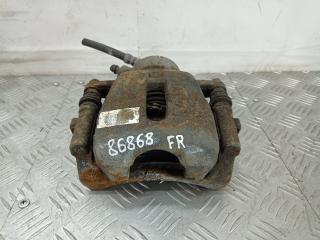 суппорт передний правый Citroen C2 1 поколение 2006, 1.4 л., 8HZ (DV4TD), дизель, робот, черный, хетчбэк 3 дв., передний привод, 9659952480