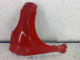 крыло переднее правое Citroen C1 1 поколение (2005 - 2008), 1.0 л., CFA (384F), бензин, робот, красный, хетчбэк 3 дв., передний привод