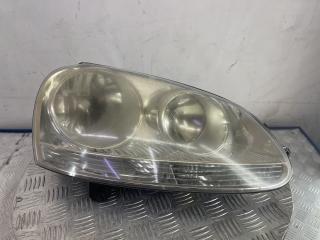 фара правая Volkswagen Golf 5 поколение 2005, 1.6 л., BSE, бензин, 5МКПП, черный, хетчбэк 3 дв., передний привод, 0301212204, 1K6941006N