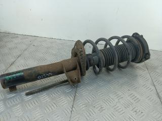 стойка передняя левая Volkswagen Golf 6 поколение 2008, 1.4 л., CGGA, бензин, 5МКПП, голубой, хетчбэк 5 дв., передний привод, 1K0413031BE, 1K0412103B, 1K0412331C