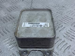 теплообменник масляного фильтра Volkswagen Golf 7 поколение [рестайлинг] (2017 - 2019), 1.5 л., DACA, бензин, универсал, 04E117021K