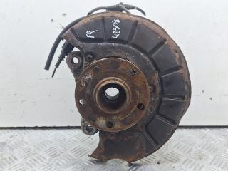 кулак поворотный правый Volkswagen Passat B6 2008, 1.8 л., BZB, бензин, 6МКПП, черный, универсал, передний привод